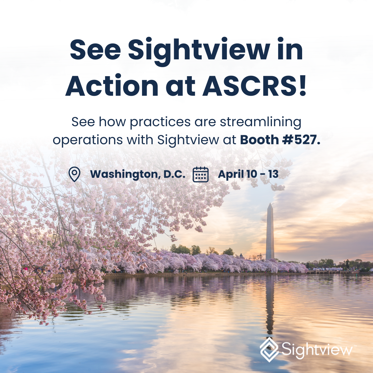 See Sightview in Action at ASCRS!