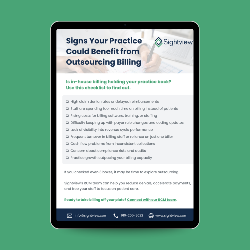 Signs Your Practice Could Benefit from Outsourcing Billing